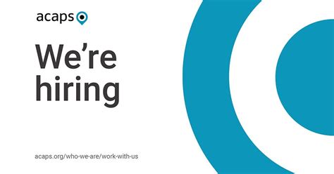 acaps jobs